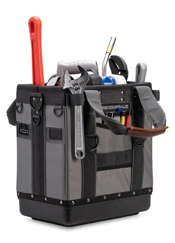Veto Pro Pac wrencher-lc Large Open Top Plumbing Tool Bag