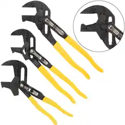 Klein Tools d53003kit Plier Wrench Set 3 Piece