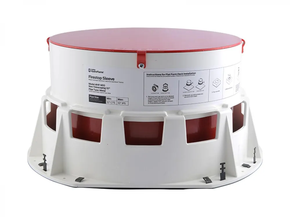 Holdrite HF-M10 HydroFlame Large Diameter Sleeves 10 in
