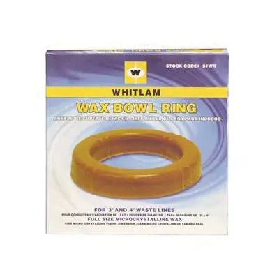 Whitlam jc-s1wr Full-size Wax Ring 3 and 4 Inch Drain