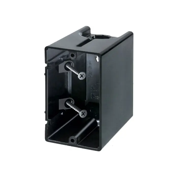 Arlington Industries F101 1-gang non-metallic vertical outlet box 22.5 cubic-inch one-box
