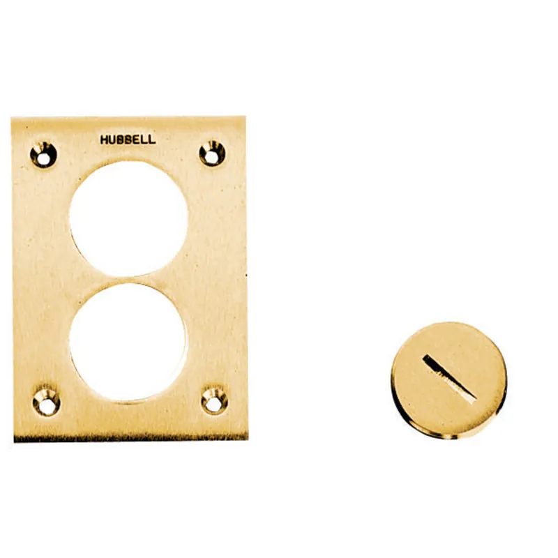 Hubbell S5002 Flush Plug 3/4 inches