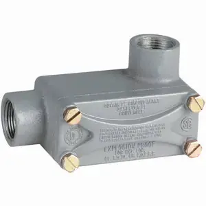 Hubbell XLR3 Conduit Body 1 inches Lr Type, Aluminum X Series
