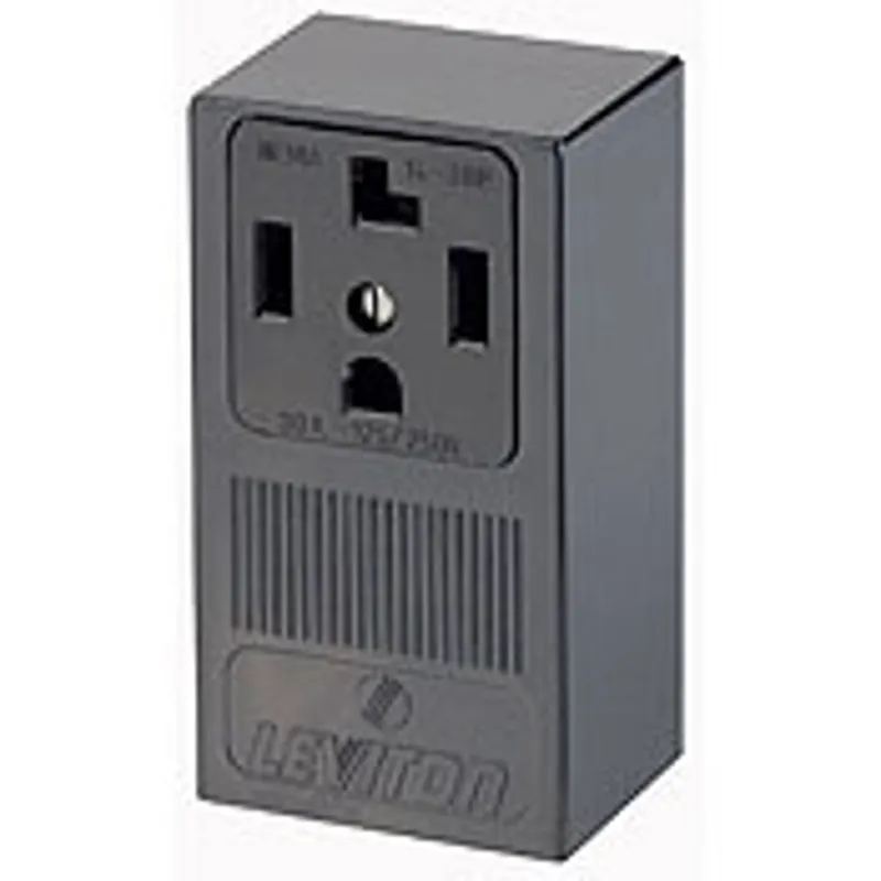 Leviton 55054 Straight Blade Name 125/250 Volt 30 Amp
