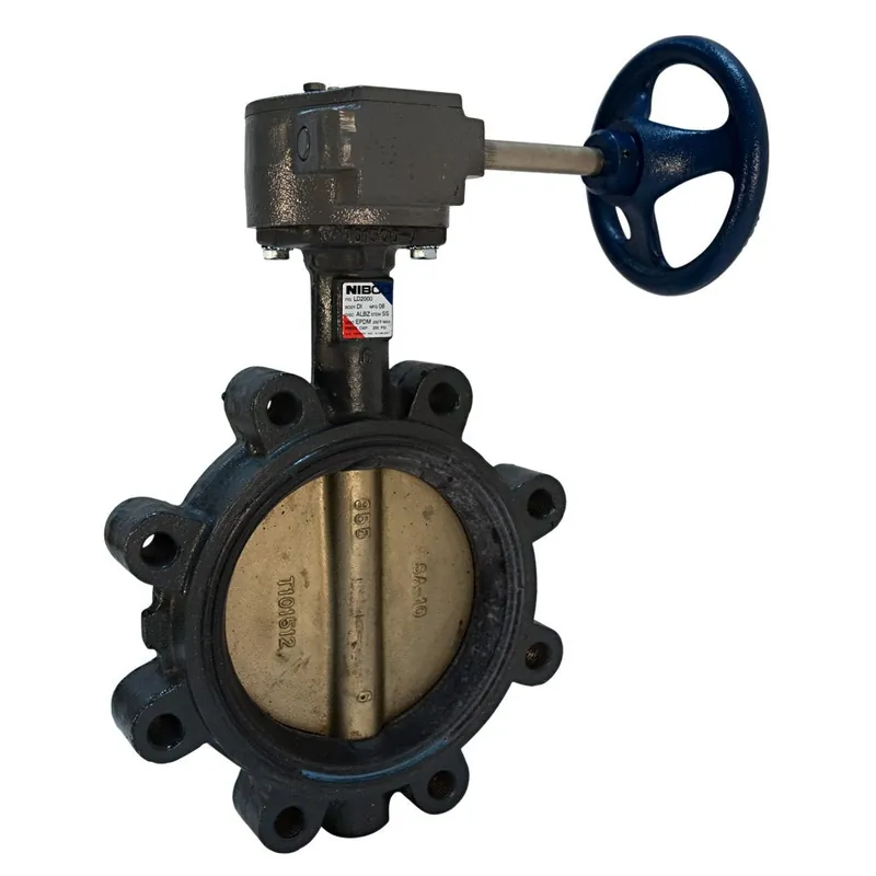 Nibco LD200058 Lug Bfv Gear Op Alum/brnz 8 Inch