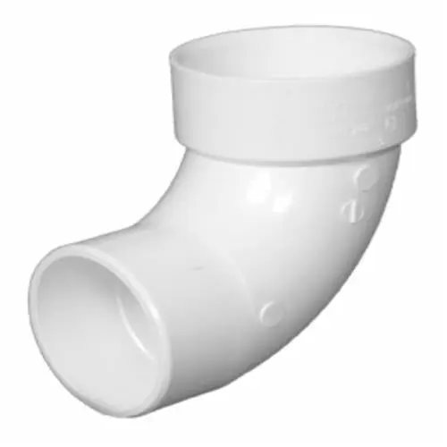 Charlotte Pipe 302 8 DWV Street Elbow Fitting 90 deg 8 in Spigot x Hub