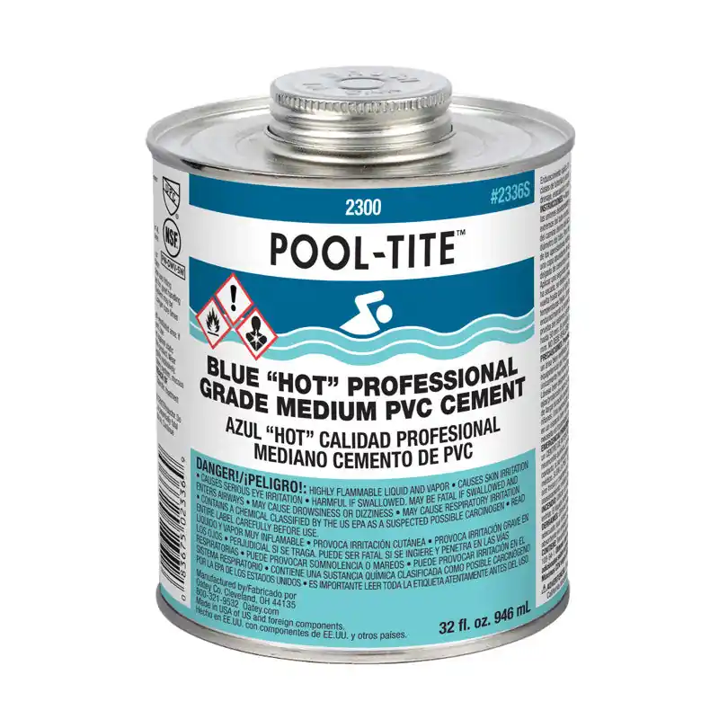 Oatey 2336s Pool-tite Pvc Pipe Cement 32 Oz