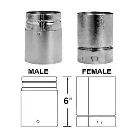 Selkirk 106080 Rv Universal Adapter Female 6 in