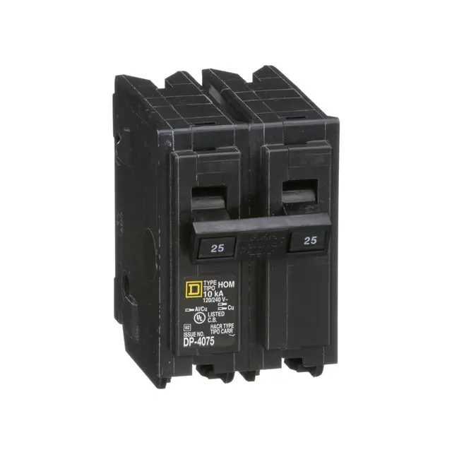 Eaton hom225 25A 2-pole 120/240V Circuit Breaker