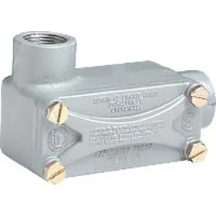 Hubbell XLL2 Conduit Body 3/4 inches LL Type