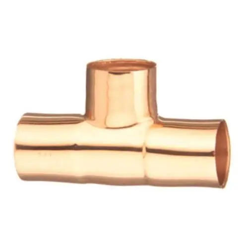 Elkhart 1/2 inches COP L Elkhart 1/2 Inch Cup x Cup x Cup Copper WROT Tee Lead Free - 10132700
