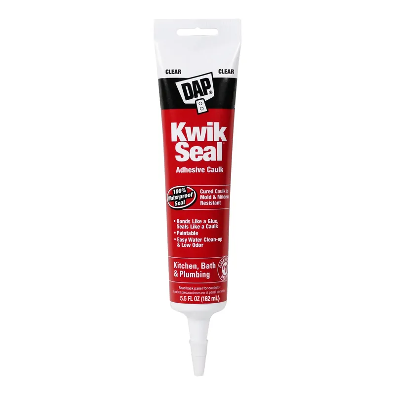 Dap 18001 Kwik Seal Kitchen Bath Caulk White 5.5 Oz