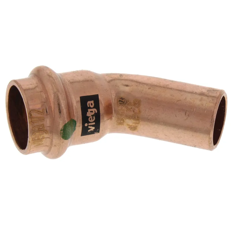 Viega 77637 Propress 45 Degree Street Elbow 1/2 in