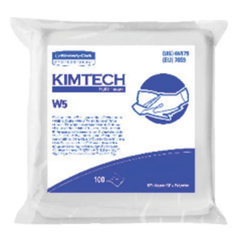 Kimberly-Clark Professional 06179 Kimtech W5 Wipers Pure 9 inches x 9 inches