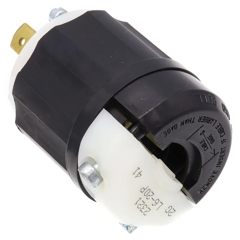 Leviton 2321 Plug Lkg 250VAC 20A 2HP Indl