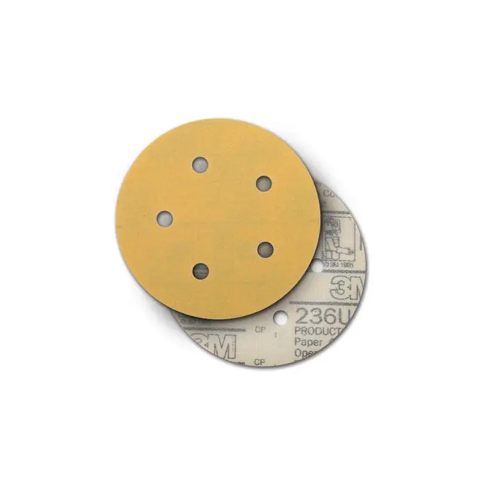 3M 7100221280 Hookit Paper Disc 236U P120 5 in