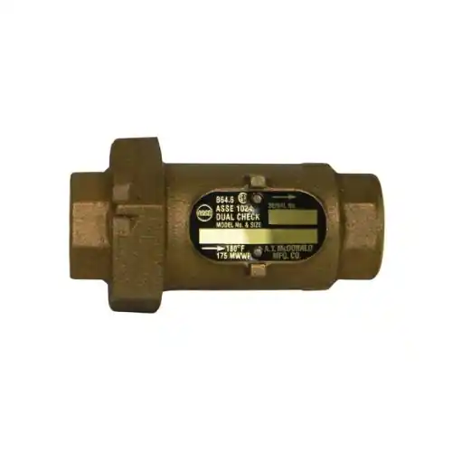 A Y Mcdonald Aym-711x3fe 3/4 Dual Check Valve 3/4 in