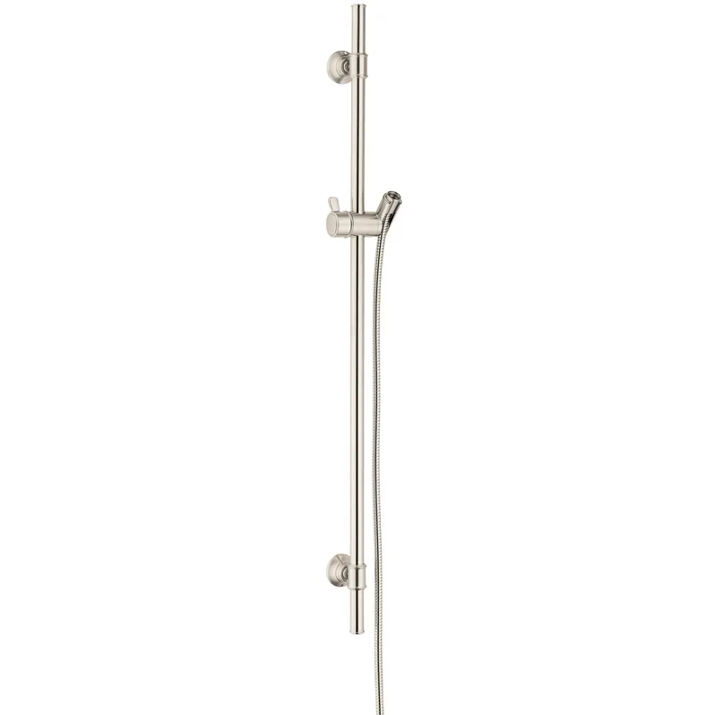 Hansgrohe 27982821 Axor Montreux Wallbar 36 inches Slide Bar with 63 inches Hose