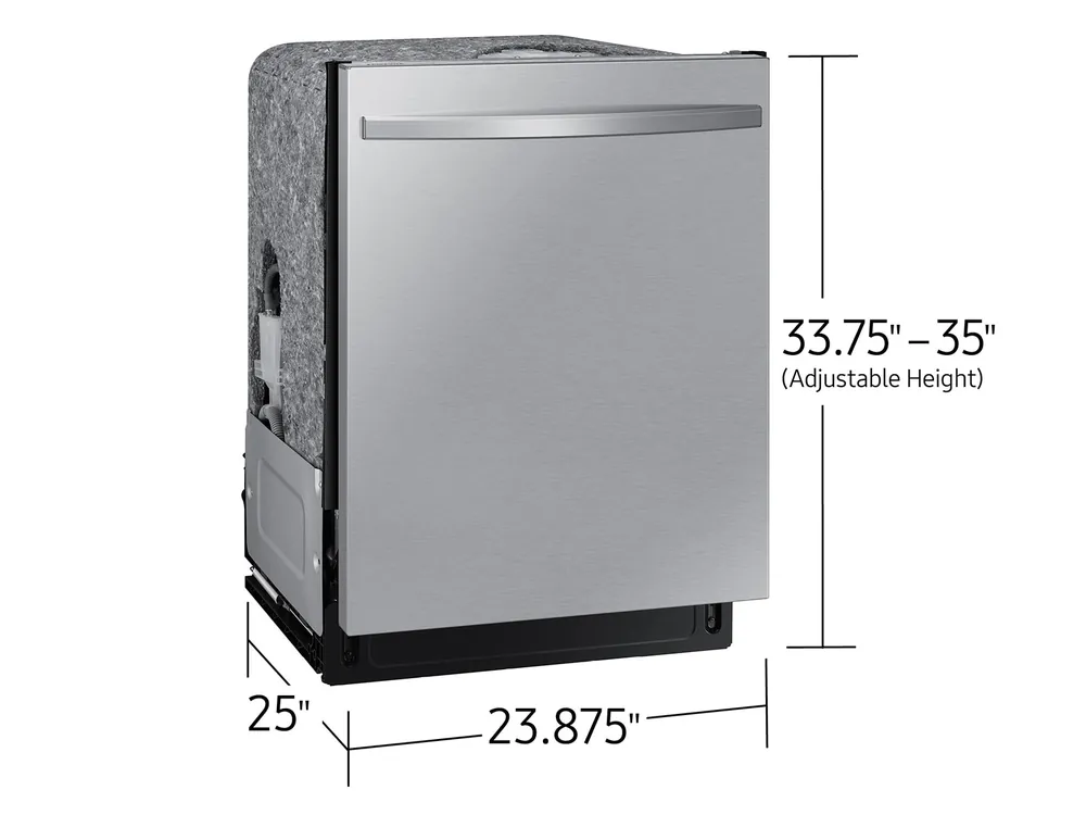 Samsung DW80CG5451SR Bespoke AI Dishwasher with StormWash+ 24 Inches