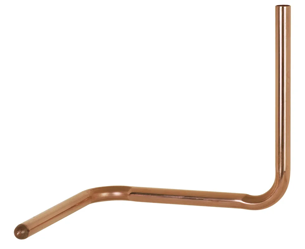Sioux Chief 613-887R Series 613 Copper Right Hand Tub Spout Elbow