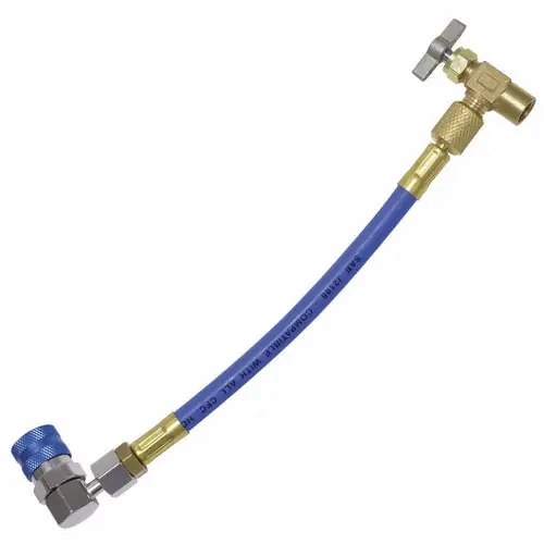 Uniweld 49016 R-134a Auto Recharge Hose Can Tap Valve
