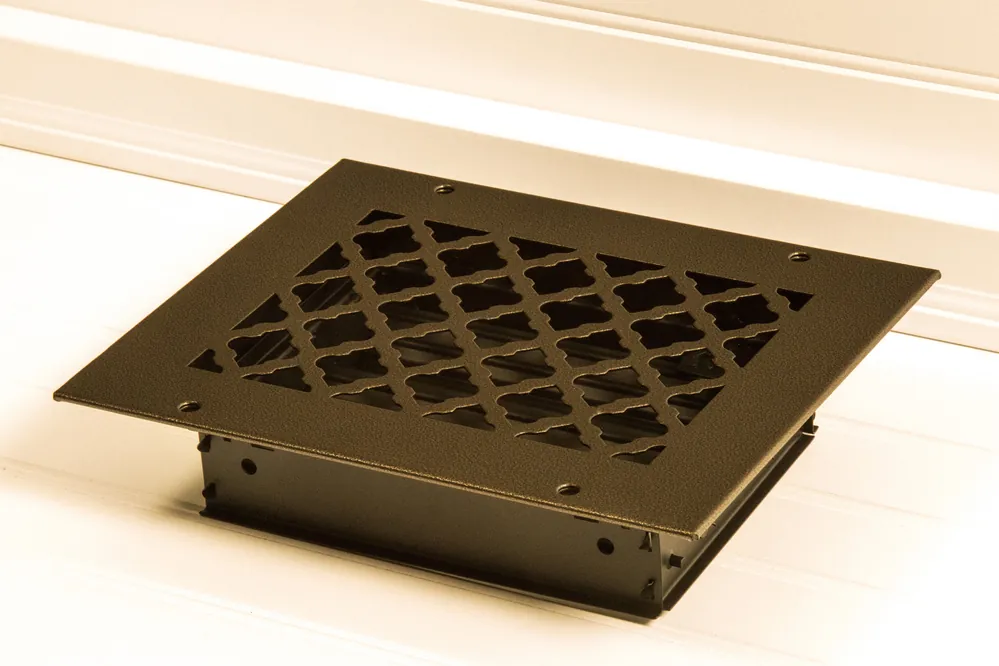 SteelCrest BTU8X6SORBH Supply Vent Damper 8x6 Grille