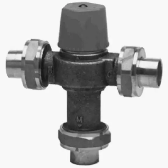 Watts 204034 Thermostatic Mixing Valve 3/4 in Asse 1017
