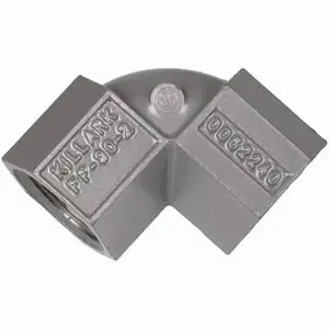 Hubbell FF90-1 90° 1/2 inches Elbow, Female/Female