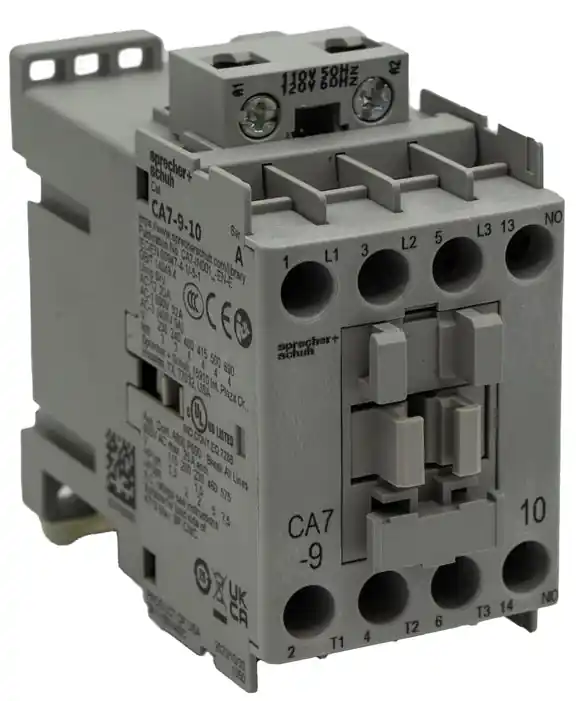 Sprecher + Schuh CA7-9-10-120 Contactor 2 HP (230V) 5 HP (460V)