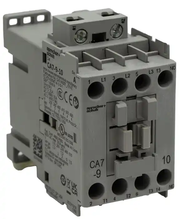 Sprecher + Schuh CA7-9-10-24Z Non-Reversing Contactor 9 AMP