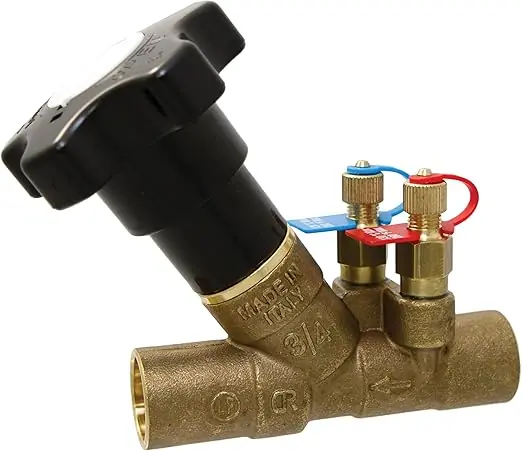 Nibco S-1810-LF-114 S1810-LF 11/4 Balancing Valve Solder End