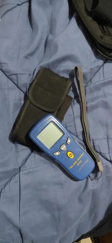 Yellow Jacket 69096 Digital Pressure Temperature Chart