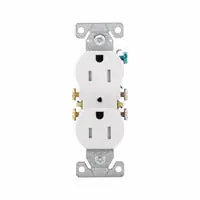 Eaton eaton-tr270w Tamper Resistant Duplex Receptacle 15A