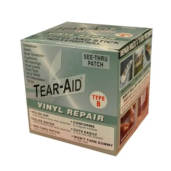 Tear-Aid D-ROLL-B-20 Vinyl Repair Patch Roll Type-B (3X5Ft)