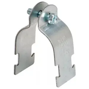Eaton B-Line B2013ZN O.D. Pipe and Conduit Clamp 2 inches