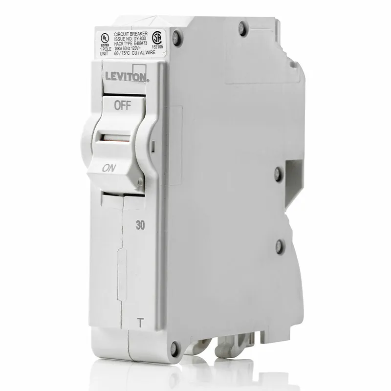 Leviton LB130-T Breaker 120/240VAC 30A 10KA 1 STD