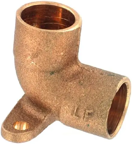 Elkhart Products ELL-12 Low Lead Copper Drop Ear Elbow (1/2 inches X 1/2 inches)
