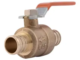 Cash-acme 22462lf 3/4 Inch Pex Crimp Ball Valve Brass