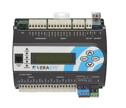 Johnson Controls Lc-Vac1000-0 Verasys Application Controller 18-Point 24 VAC LCVAC10000