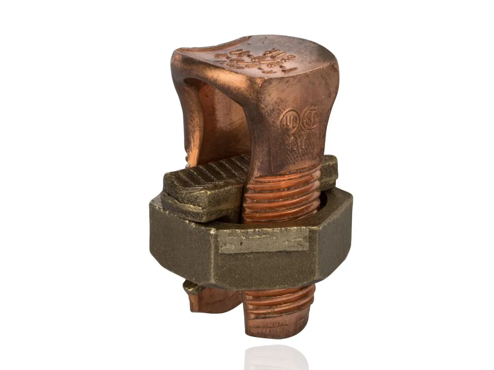 Nsi Industries N-2/0 Split Bolt Connector 2 sol-2/0 str