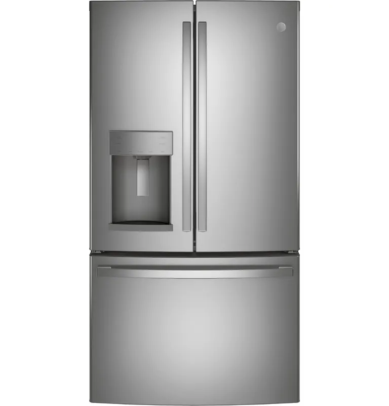 Ge Appliances GFE28GYNFS Energy Star 27.7 Cu. Ft. French-Door Refrigerator