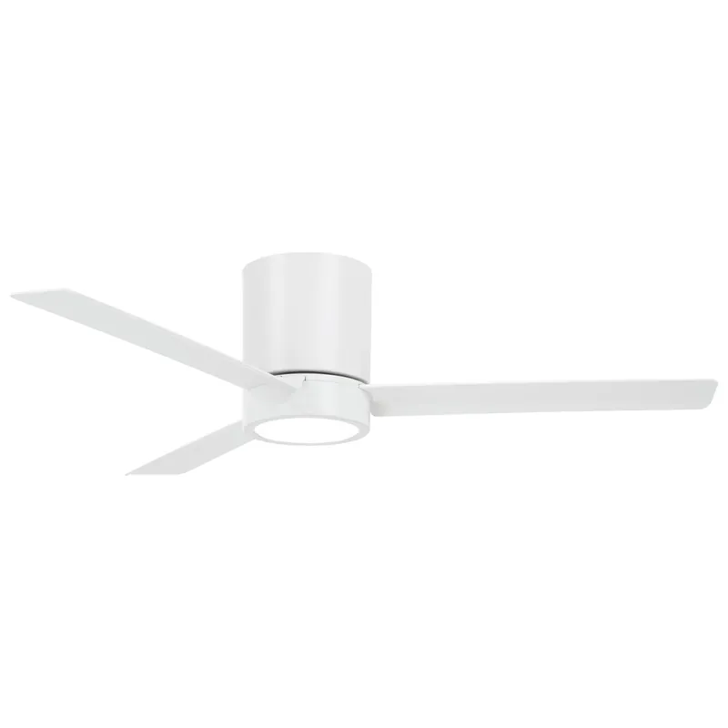 Minka Group F644L-WHF Roto Flush LED Ceiling Fan 52 inches Hugger