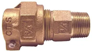 Legend Valve 313-209 Cts X Mip Transition Fitting 3/4x1 Inch