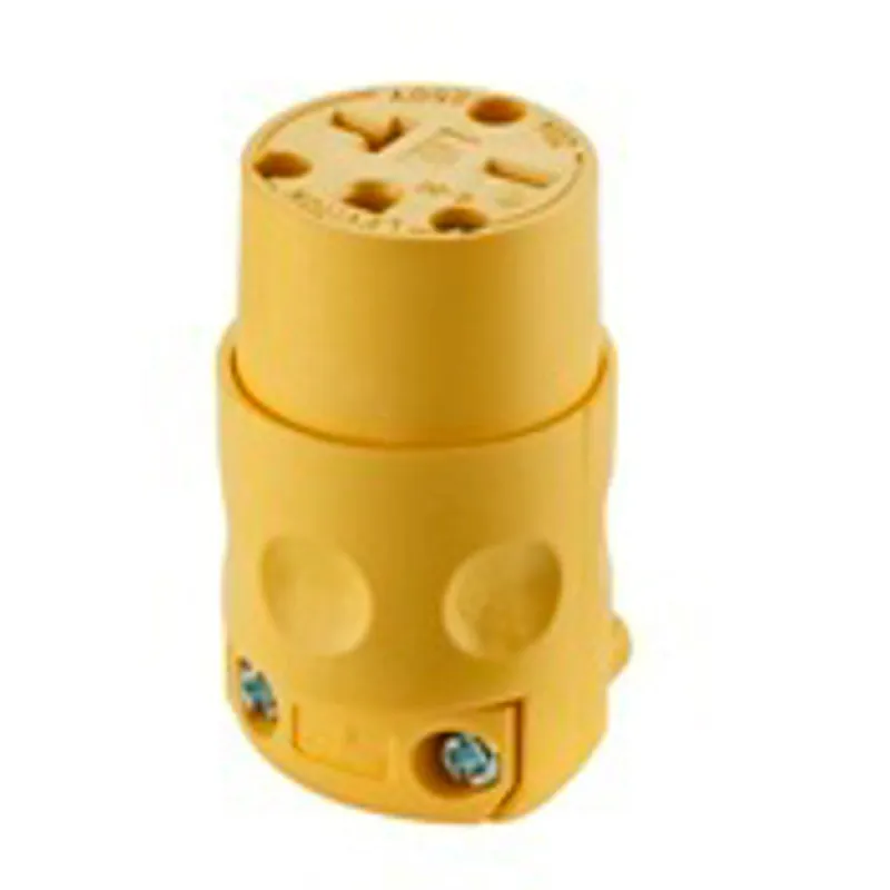 Leviton 620CV 20 Amp 250 Volt Straight Blade Grounding Connector