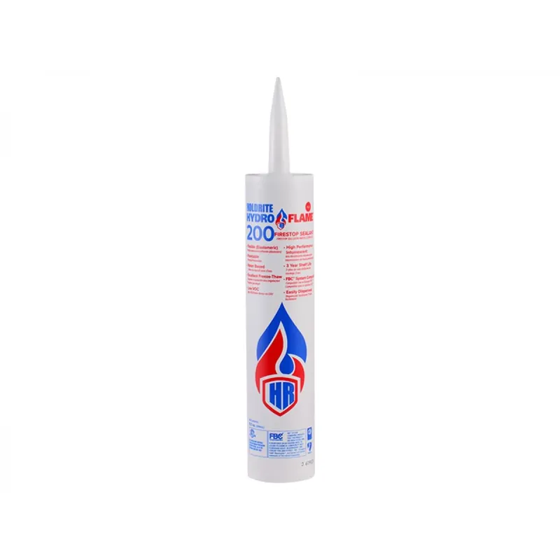 Holdrite HF200-10C HydroFlame 200 Firestop Sealant 10.3 Ounce Cartridge Container