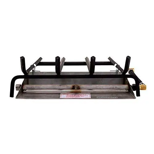 Rh Peterson G45-24pa Real Fyre Vented Gas Fireplace Burner 24 Inch Replacement G45-24pa-ss