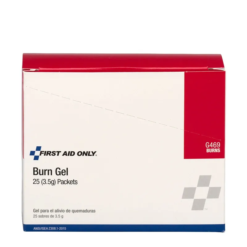 First Aid Only G469-001 Burn Gel 25 Per Box