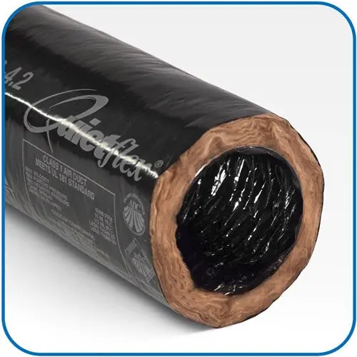 Quietflex 2065 R8 Uv Inhibited Flex Duct 20 in 25 Ft