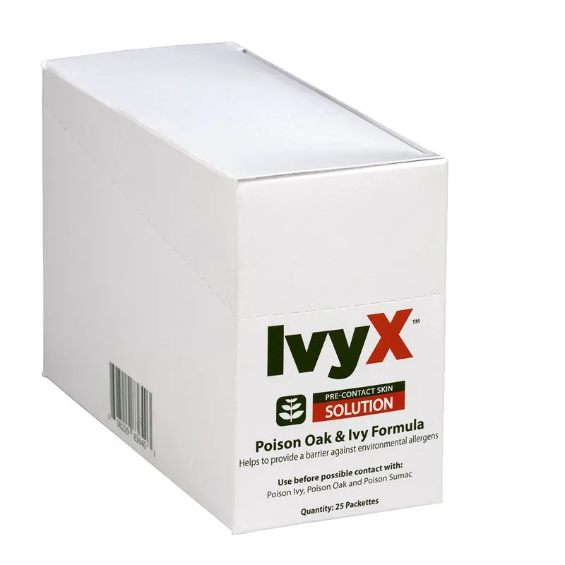 First Aid Only 18-052 IvyX Pre-Contact Lotion Packets (25 Per Box)