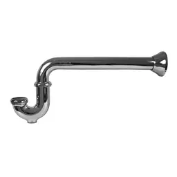 Oatey 5510a-1 Brass P-trap with Cleanout 1-1/2 in Slip Joint